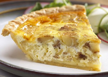 Cheesy Apple Quiche